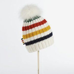 HUDSON'S BAY | HBC stripes multistripe wool-blend toque beanie